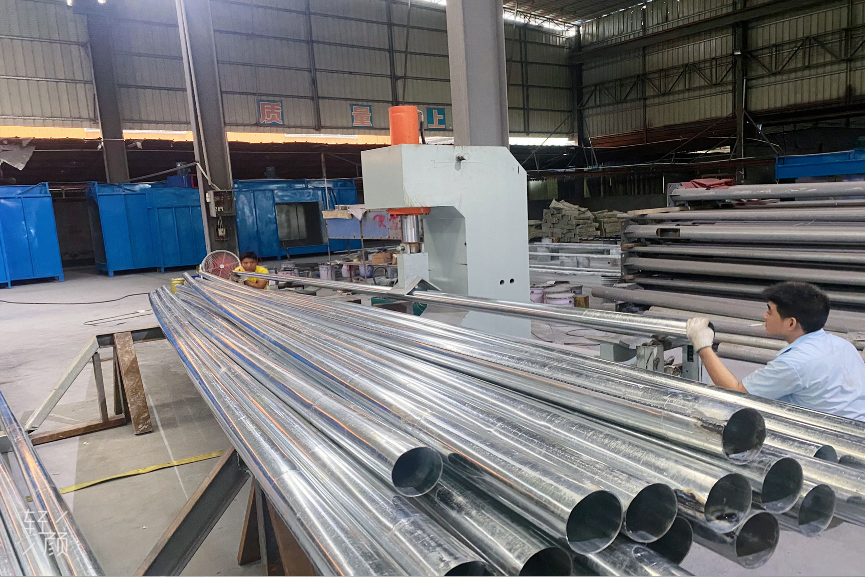 Production of Poles 3