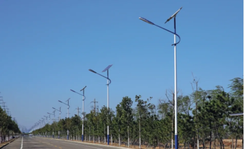 Thai solar street lights