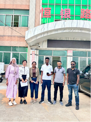 Customers from Ethiopia visit factories