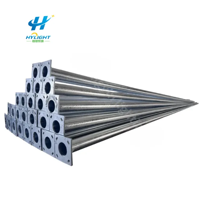 Hot-Dip Galvanized Steel Light Pole