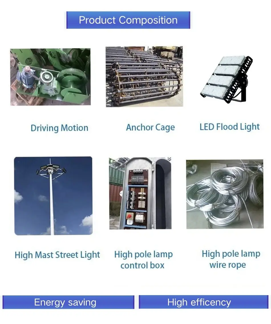 LED high mast — 7