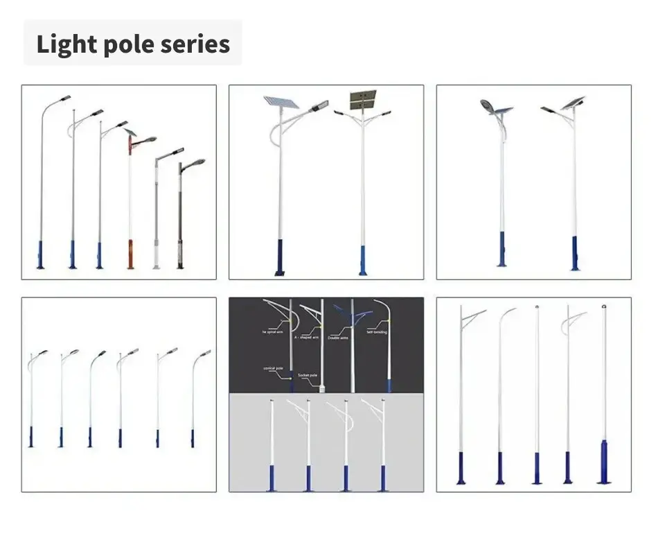 Hot-Dip Galvanized Steel Light Pole — 4