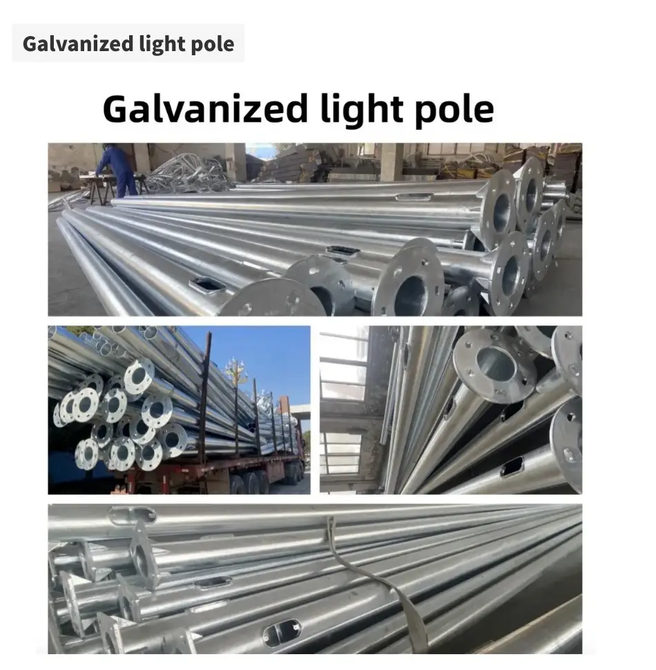 Hot-Dip Galvanized Steel Light Pole — 3