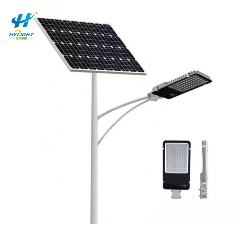 Outdoor IP65 LED Solar Street Light with Lithium Battery