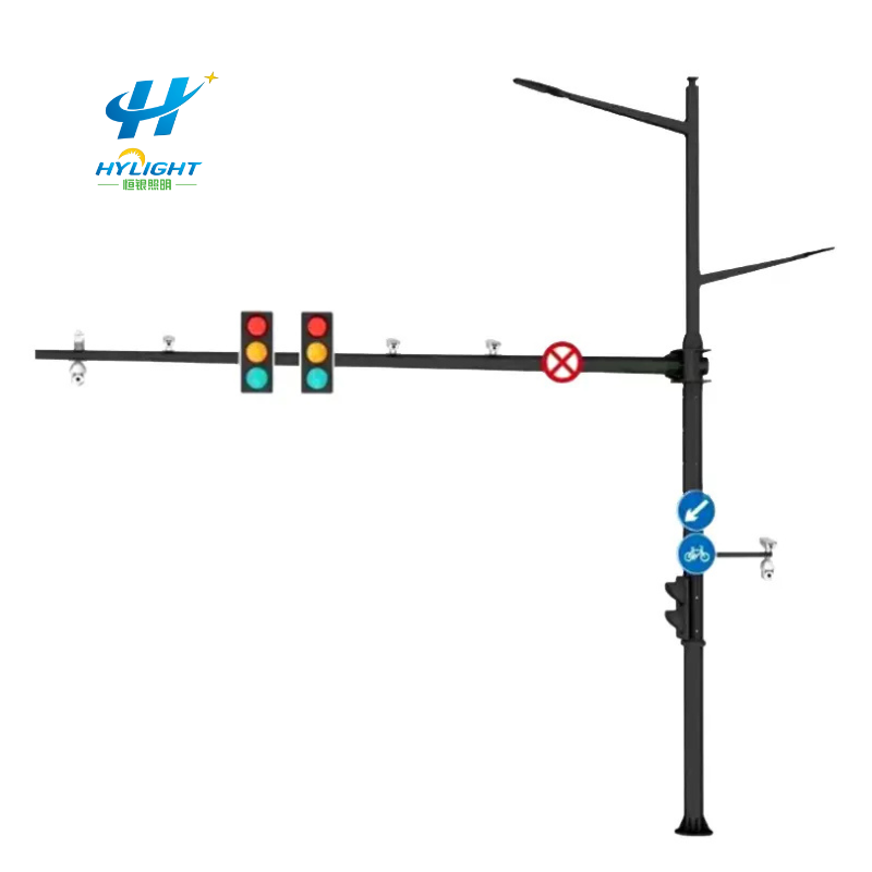 integrated light pole
