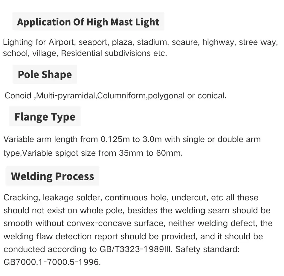 Hot-Dip Galvanized Light Pole — 3
