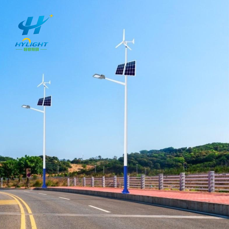 Outdoor Waterproof solar Hybrid Wind Turbine Light