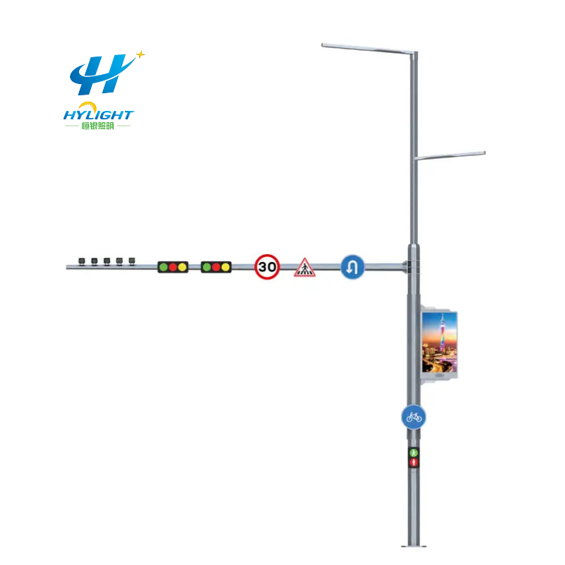 integrated light  pole