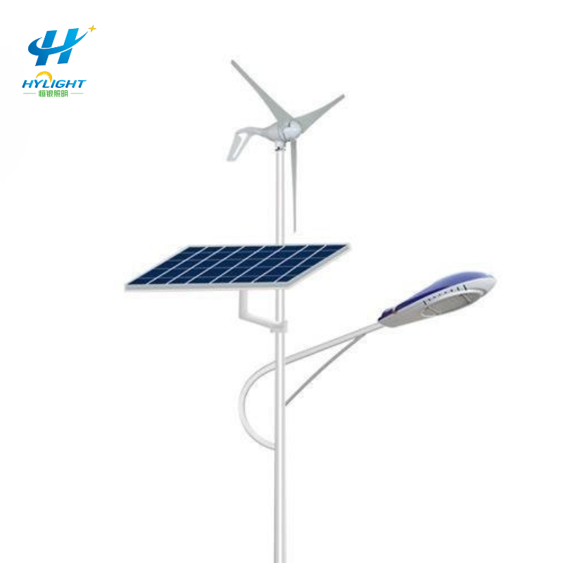 Wind Hybrid Turbine and Solar Power Solar Street Light