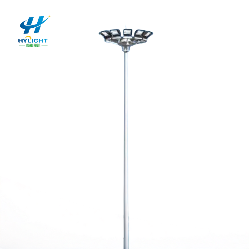 Manufacturer steel Q235 20m High Mast Light pole