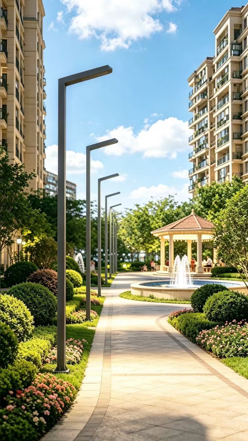8m Residential Community Solar Street Light