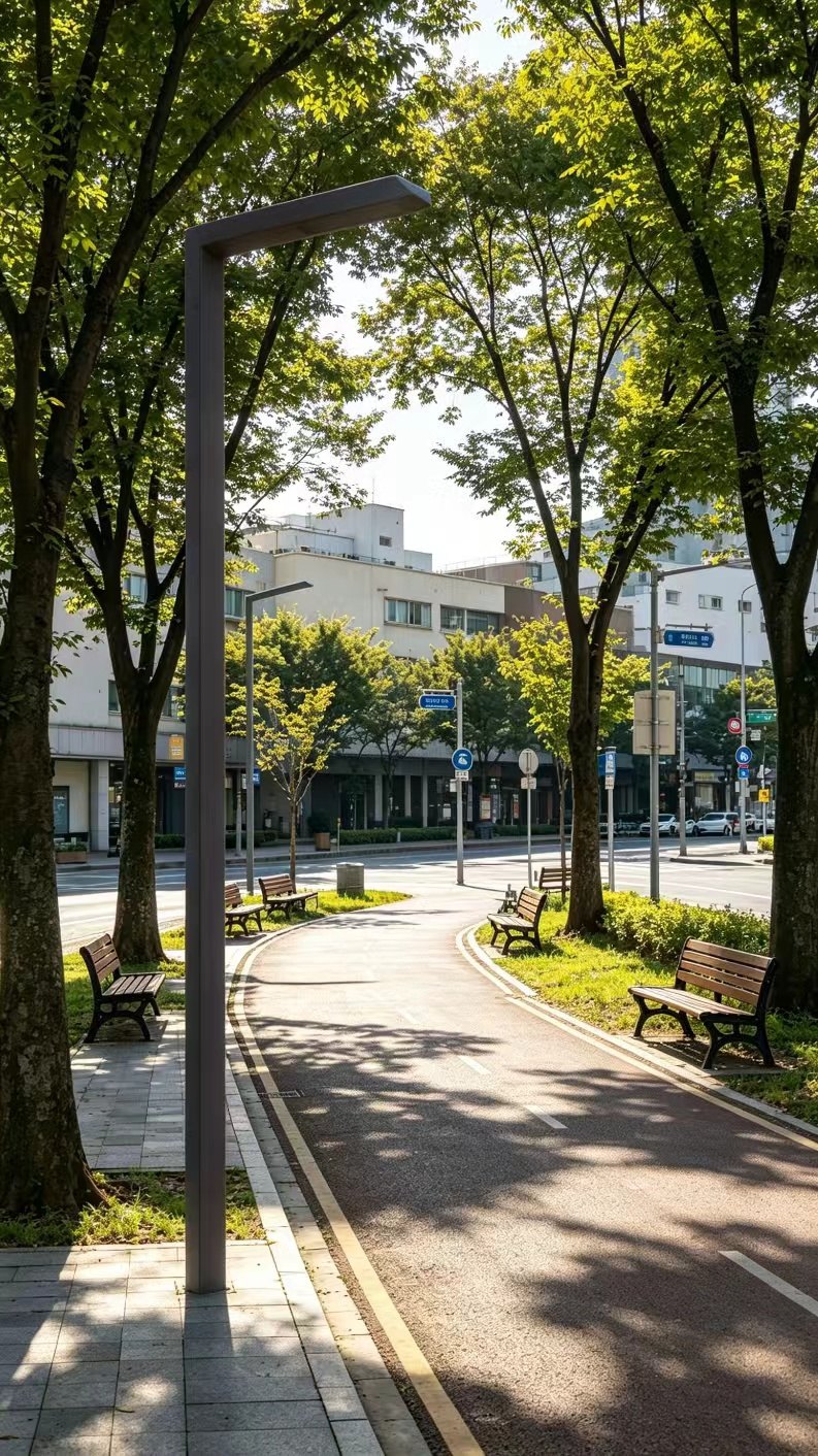 8m Residential Community Solar Street Light